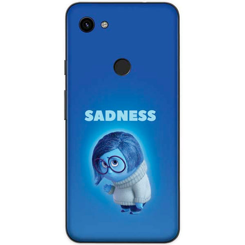 Disney Inside Out Sadness Portrait Google Pixel 3a Skin
